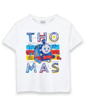 Thomas and Friends No.1 Engine White Short Sleeved T-Shirt